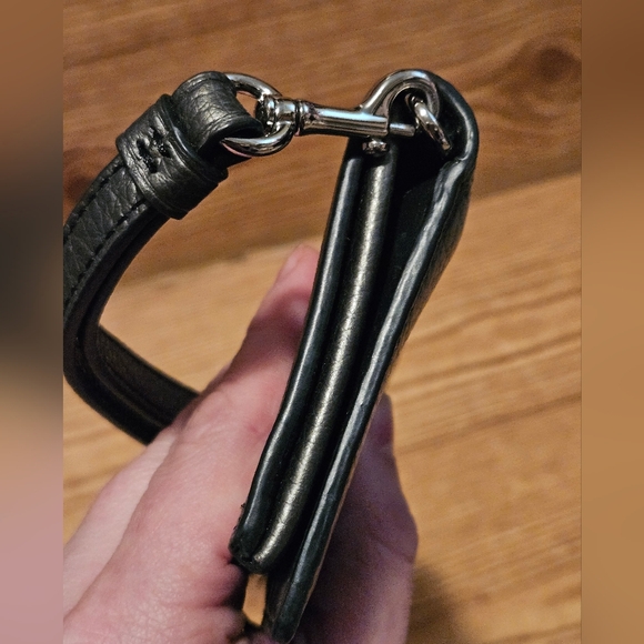 Coach Pebbled Leather Wallet Grey - Picture 10 of 10